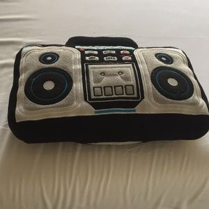 Boom box pillow